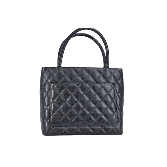 Chanel Handbags - Chanel Caviar Bag Gold Black Reissue Tote Mark Skin Coco